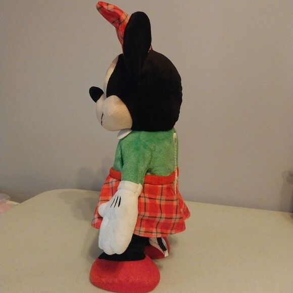 Disney Minnie Mouse Singing Dancing Plush Christmas Holiday Stuffed Animated EUC - Picture 4 of 15